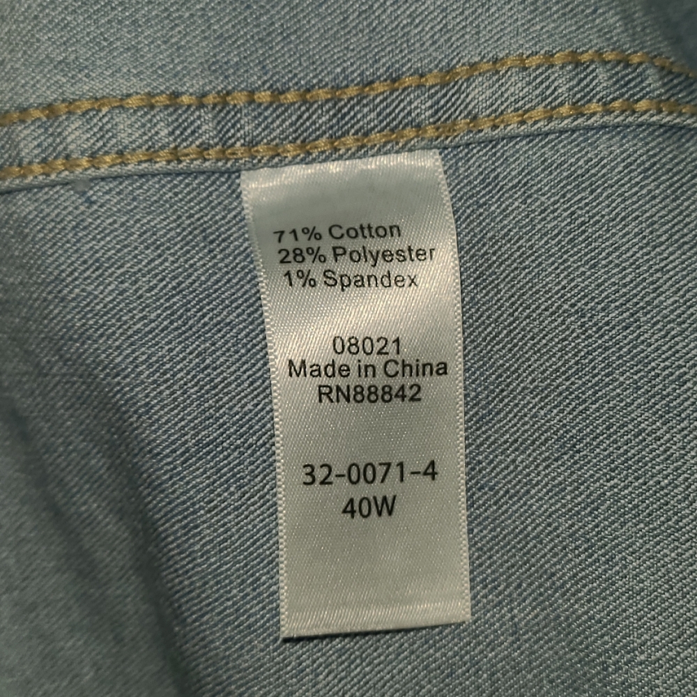 Denim 24/7 Stretch Denim Jacket 40W